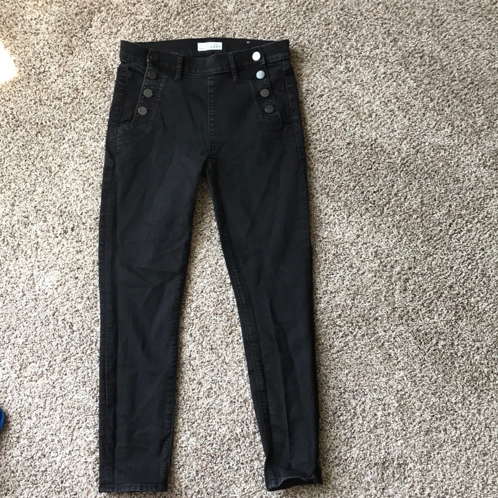 Loft 27 black denim